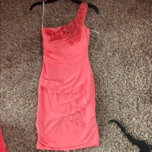 Pink/coral dress